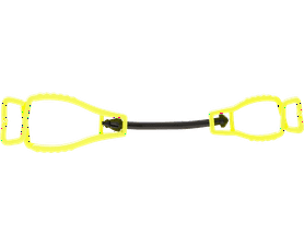 Pioneer GCLIP01 Plastic Clip Glove Lime and Green