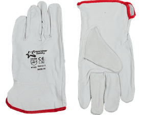 Pioneer G012 A Grade VIP Goat Skin Glove White