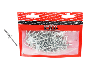 Rutherford 50 x Large Flange Aluminium Rivets 30 x 4.8 mm