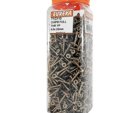 Eureka 4 x 25 mm Chipboard Full Thread Yp Q1000