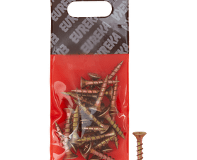 Eureka 25 x Full Thread Chipboard Screws 5 x 25 mm