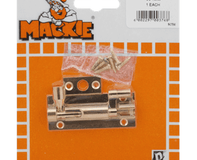 Mackie Barrel Bolt Neck Brass 64 mm