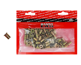 Rutherford 100 x M8 Large Flange Rivet Nuts
