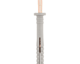 Safe Top 100 x Nylon Nail In Anchors 6 x 45 mm