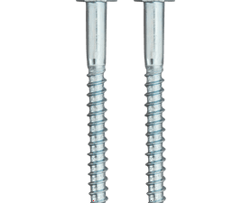 Eureka 1CE80U 10 x 100 mm Coach Screw Galvanised 2 Pack