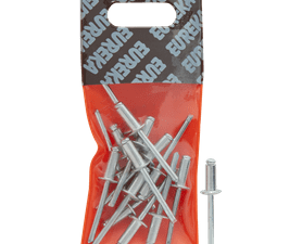Eureka 15 x Aluminium Open Blind Rivets 4.8 x 12 mm