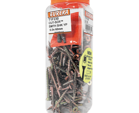 Eureka 6 x 60 mm Cut/Screw Smooth Shank Yp Q125