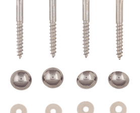 Eureka 2I76 Mirror Screw 40 mm 4 Pack