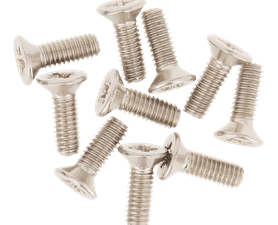 Build and Fix 10 x Countersunk Head Machine Screws 4 x 12 mm