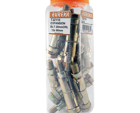 Eureka 15 x DRL Expansion Bolts 20 x 12 x 90 mm
