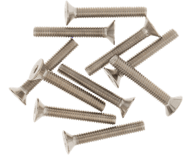Build and Fix 10 x Countersunk Allen Cap Hex Socket Screws 4 x 25 mm