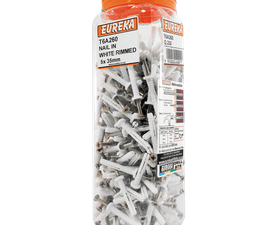 Eureka 5 x 35 mm Nail In White Rimmed Q250