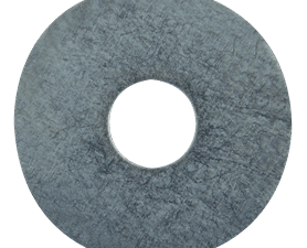 Build and Fix 72881 4 x Fender Washers Silver 12 x 45 x 1.5 mm