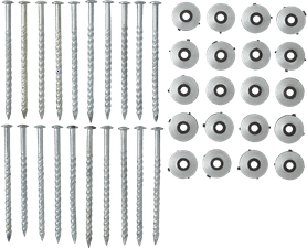 Eureka 20 x Roof and Seal Nails 6 x 90 mm