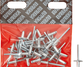 Eureka 30 x Large Aluminium Blind Rivets 4.8 x 10 mm