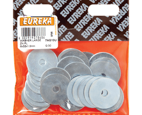 Eureka 30 x Large Flat Washers 6 x 32 x 1.5 mm