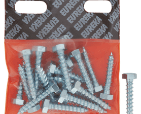 Eureka 1CC20U 8 x 40 mm Coach Screw Galvanised 20 Pack