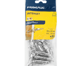 Rawlplug 20 x Interest Hollow Cavity Wall Anchor (M5 x 37mm)