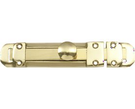 Dortello Auto Bolt Brass 75 x 30 x 8 mm