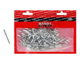 Rutherford 100 x Aluminium Blind Rivets 10 x 4.8 mm