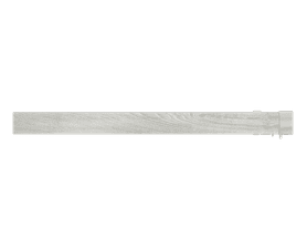 Design House 40PP2D Double 40 mm Rod and Track Grey Oak 2500 mm