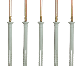 Eureka 6T90 6 x 70 mm Nail In Nylon Countersunk 5 Pack