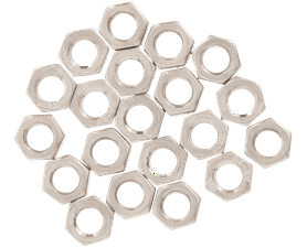 Build and Fix 20 x M5 Stainless Steel Hex Nuts