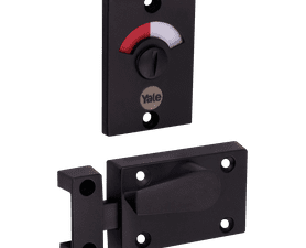 Yale Indicator Bolt Lock Matt Black
