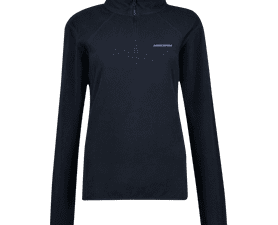 Hi-Tec Interceptor Ladies 1/4 Zip Fleece Jacket Black XL