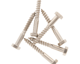 Build and Fix 6 x Coach Screws 8 x 60 mm