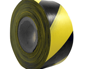 DEJUCA IBTY575 Barrier Tape Yellow/Black 75 mm x 500 m