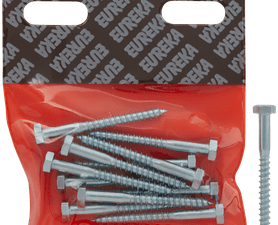 Eureka 1CC40U 6 x 60 mm Coach Screw Galvanised 12 Pack