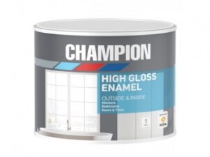 Champion High gloss Enamel 1L Dark Brown
