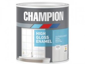 Champion High gloss Enamel 500ml Black