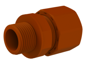 Coupler M1 15mm X 1/2"