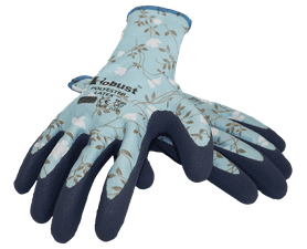 Robust 13G Garden Grip Safety Gloves Floral Size 10