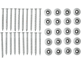Eureka 20 x Roof and Seal Nails 6 x 65 mm