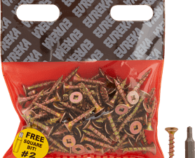 Eureka 1FE10U 5 x 25 mm Cut Screw Full Thread 100 Pack