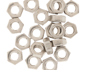 Build and Fix 20 x M4 Stainless Steel Hex Nuts