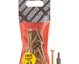 Eureka 1FA20U 4 x 30 mm Cut Screw Smooth Shank 25 Pack