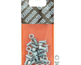Eureka 5 x 12 mm Machine Screw and Nut Countersunk 15 Pack