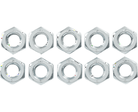 Eureka 10 mm Nylock Nuts 10 Pack