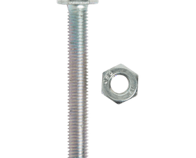 Build and Fix BP-SETN1075-8 8 x Hex Bolts and Nuts Set 10 x 75 mm