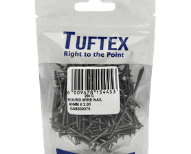 Tuftex Round Wire Nails White 40 x 2 mm