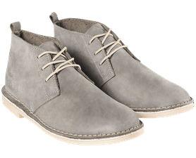 Bata Mens Nubuck Safari Shoe Charcoal Size 11