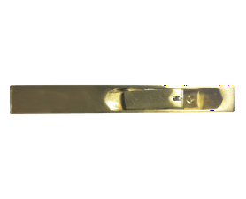 Euro Brass Deadbolt Flush Brass 150 mm