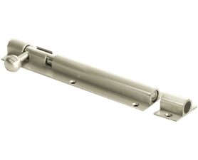 Build and Fix Barrel Bolt Heavy Duty Satin Nickel 150 x 33 x 16 mm