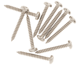 Build and Fix 10 x Self Tapping Pan Pozi Screws 4 x 30 mm