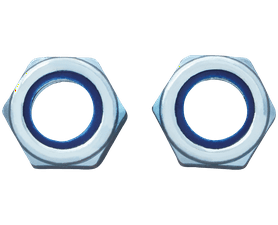 Eureka 16 mm Nylock Nut 2 Pack