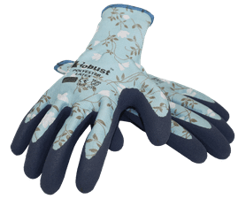 Robust 13G Garden Grip Safety Gloves Floral Size 9-10